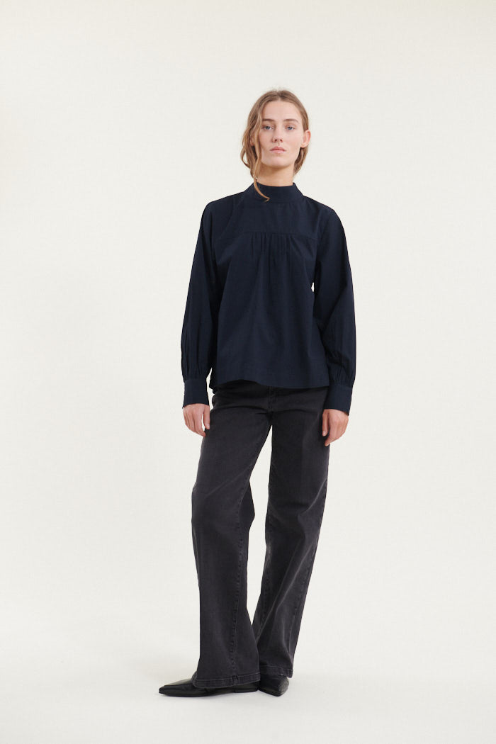 Basic Apparel Milly Blouse Blouses 001 Black